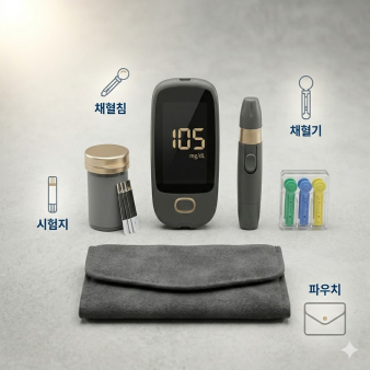 [복사] 혈당측정기 혈당 시험지
