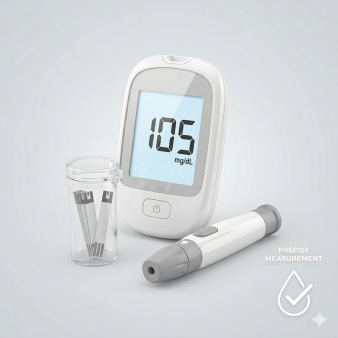 스마트 디지털 혈당 측정기 풀세트