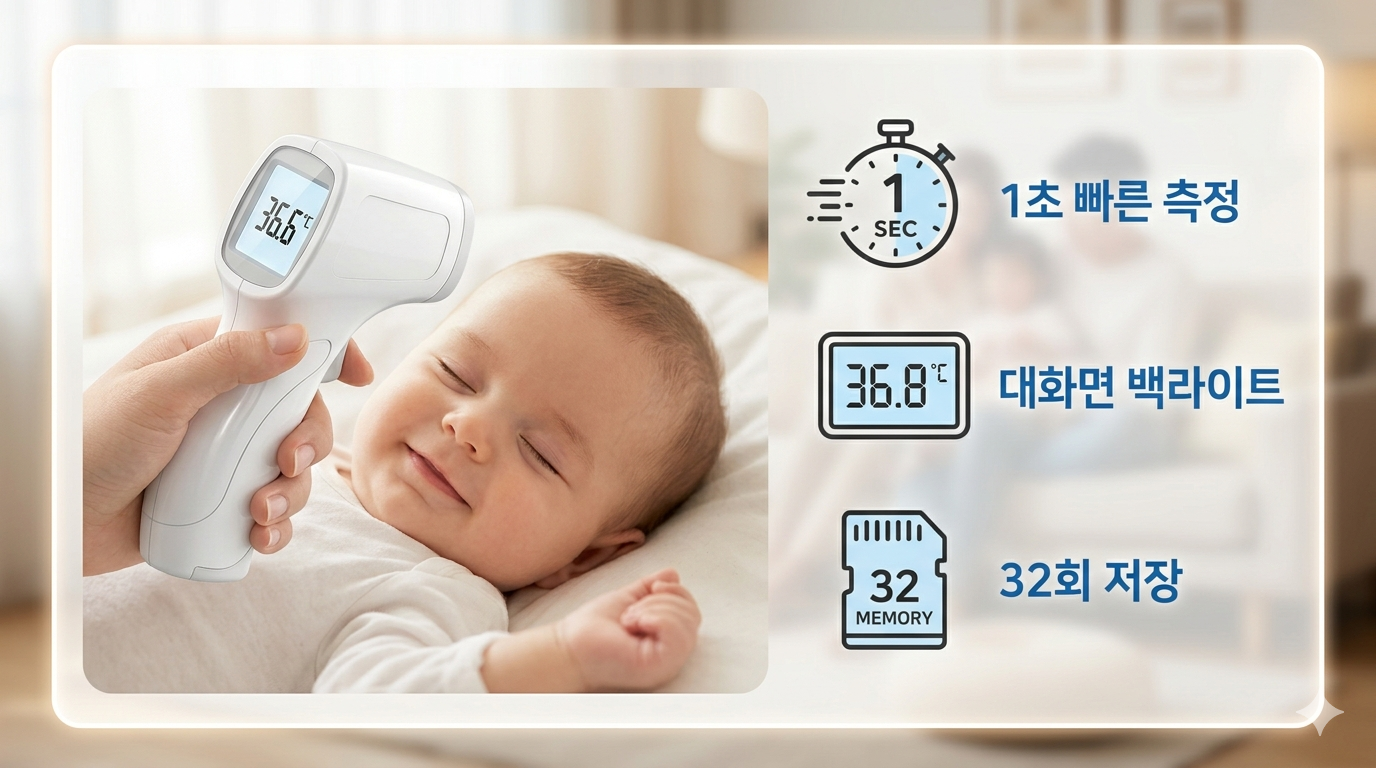 스마트 듀얼 비접촉 체온계