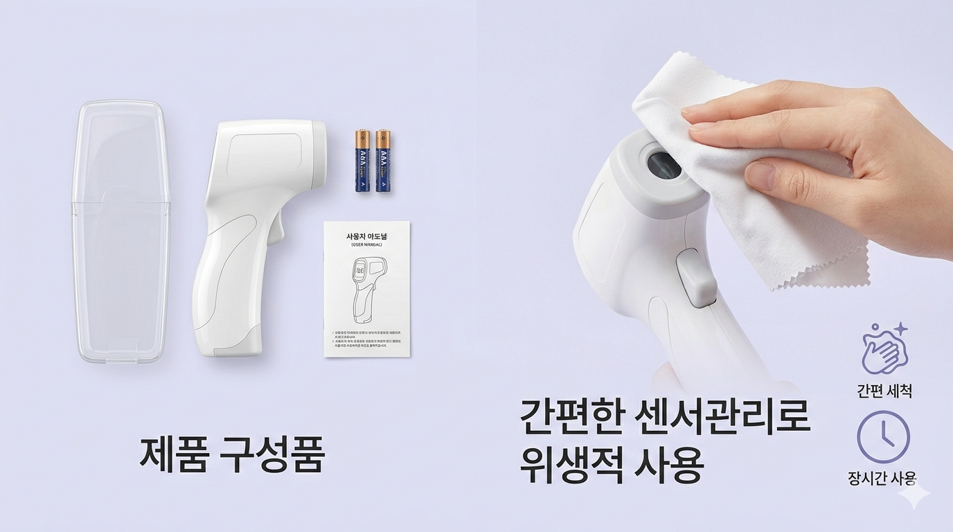 스마트 듀얼 비접촉 체온계