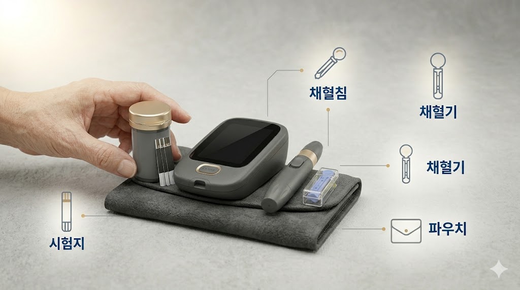 혈당측정기 채혈침